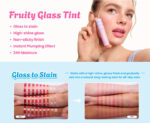 COLORGRAM Fruity Glass Tint 00 Pearl Gloss - Image 6
