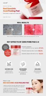 Medicube Red Succinic Acid Peeling Pad 70ea - Image 2