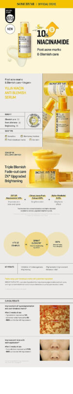 SOME BY MI Yuja Niacin Anti Blemish Serum 50ml - Image 2