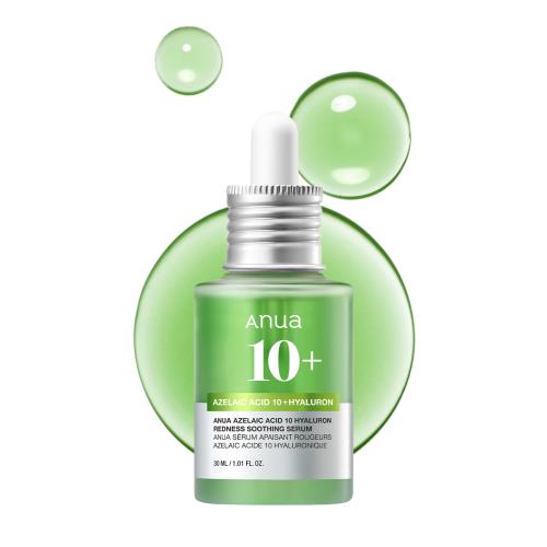ANS10-SAZ_Azelaic Acid 10 Hyaluron Redness Soothing Serum 30ml ANUA Azelaic Acid 10 Hyaluron Redness Soothing Serum 30ml - Image 1