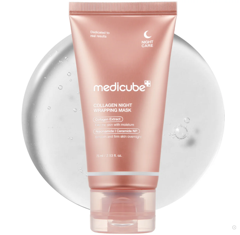 Screenshot 2026-06-08 021810 Medicube COLLAGEN NIGHT WRAPPING MASK 75ml - Image 1